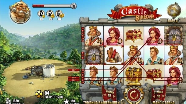 Комбинация символов в игре Castle Builder